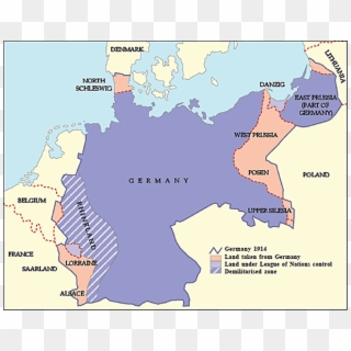 Map Of 1st World War Germany And Austria Versus England, - Birth Of The Weimar Republic Clipart