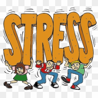 Signs Of Stress - Stress Clip Art - Png Download