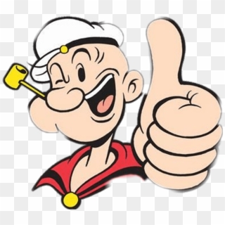 Popeye Thumb Up Png Clipart
