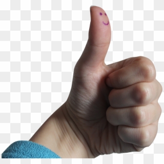 Smiley Thumbs Up Png Image - Sign Language Clipart
