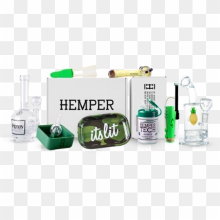 Hemper Subscription Weed Pack - Hemper Box February 2019 Clipart
