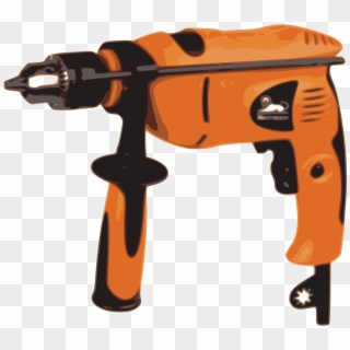 Clipart - Impact Drill - Png Download