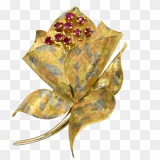 Tri-color Gold Flower - Maple Leaf Clipart