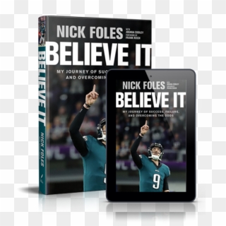 When The Philadelphia Eagles' Starting Quarterback - Believe It My Journey Of Success Failure Clipart