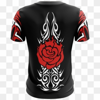 Rwby Ruby Rose Symbol Unisex 3d T Shirt Fullprinted - Ruby Rose Clipart