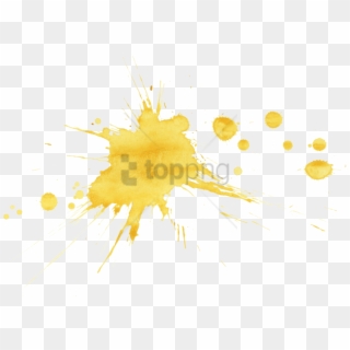 Free Png Download Yellow Paint Splash Png Png Images - Sparkler Clipart