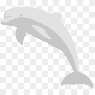 Amazing Clipartblack Com Animal Free Black White Ⓒ - Amazon River Dolphin Cartoon - Png Download