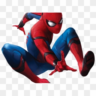 Spiderman Clipart Tom Holland - Spiderman Homecoming Transparent Background - Png Download