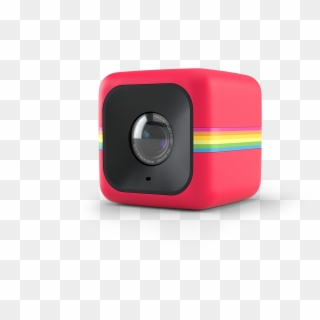 Polaroid Cube Red - Gadget Clipart