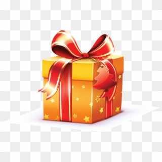 Holiday Gift Wrapping - Presente De Natal Desenho Clipart