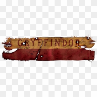 Gryffindor Tattered Banner Clipart