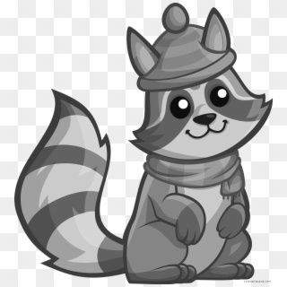 Raccoon Clipart - Small Raccoon Clip Art - Png Download