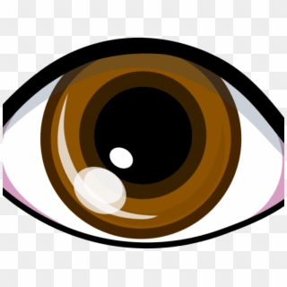 Cartoon Brown Eyes Clipart