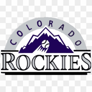 Colorado Clipart Colorado Rockies - Colorado Rockies First Logo - Png Download