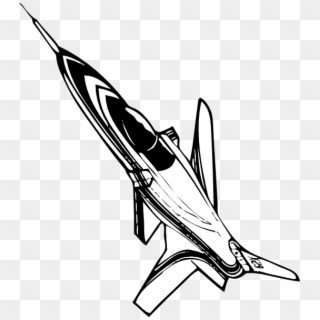 X-29 Aircraft Svg Clip Arts 534 X 596 Px - Airplane Clip Art - Png Download