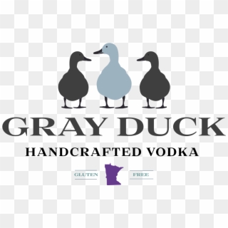 Former Mn Viking And Mount Vernon Native Chad Greenway - Gray Duck Vodka Logo Clipart
