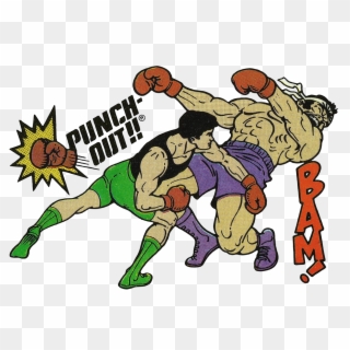 Little Mac, Beating Piston Honda From Punch Out [the - Punch Out Art Clipart
