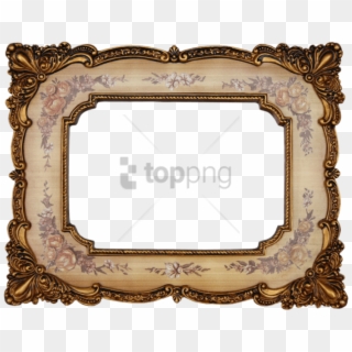Free Png Old Wooden Frame Png Png Image With Transparent - Transparent Vintage Picture Frame Clipart