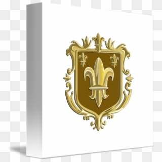606 X 650 4 - Coat Of Arms Gold Clipart