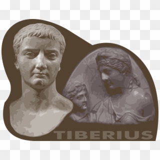 Clipart Transparent Download Emperor Tiberius Image - Bust - Png Download