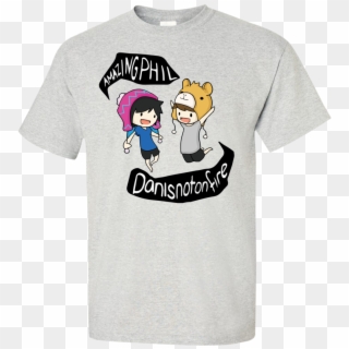 Dan And Phil T-shirt I Really Want The Black Color - Dan And Phil Tshirt Clipart