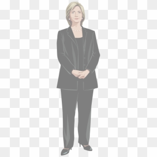 Choose Another Candidate - Full Body Hillary Clinton Clipart