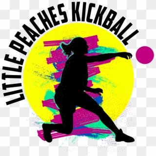 Little Peaches Kickball - Graphic Design Clipart