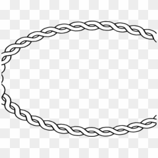 Oval Rope Border Png Clipart
