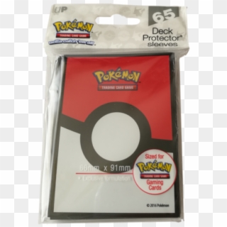 Ultra Pro Tcg Pokemon Pokeball Deck Protector Card - Pokémon Trading Card Game Clipart