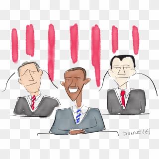 Live Drawing Obama's Last State Of The Union, - Cartoon Clipart