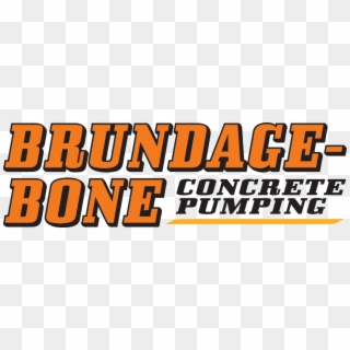 Brundage Bone Concrete Pumping Logo Clipart