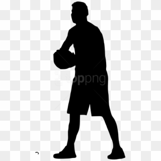 Free Png Basketball Player Silhouette Png - Png Basketball Siluet Clipart
