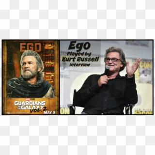 Ego Played By Kurt Russell Is Star-lord's Dad - Poster Clipart