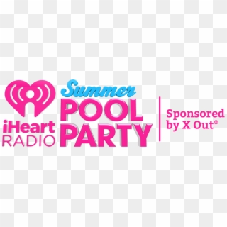 Iheartradio Summer Pool Party Shadow - Iheartradio Pool Party Logo Clipart
