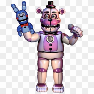 Funtime Freddy Png - Fnaf Sister Location Withered Funtime Freddy Clipart