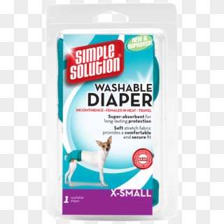 Simple Solution Washable Female Dog Diaper - Simple Solution Washable Diaper Clipart