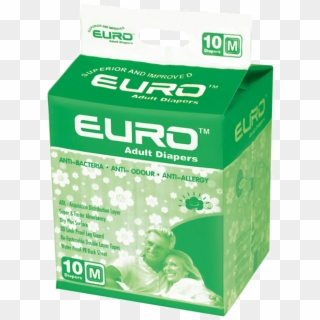 Euro Adult Diaper - Box Clipart
