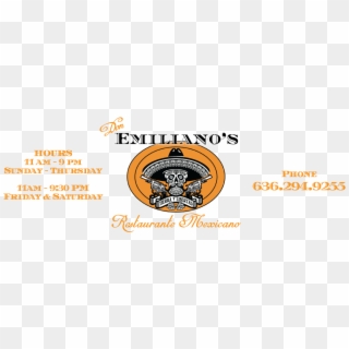 Welcome To Don Emilianos Mexican Restaurant Admin 2019 - Crest Clipart