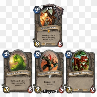 Some Cards May Have Weak Stats In Exchange For Abilities - Hearthstone Honest Cards Clipart