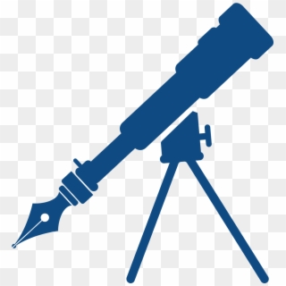 Pen-telescope - Telescope Clipart