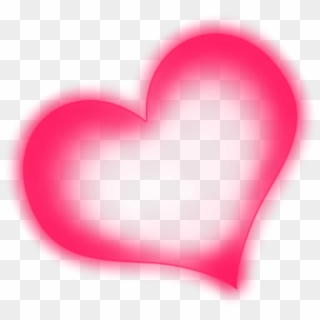 Transparent Background Icon Pink - Transparent Background Heart Outline Clipart