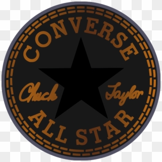 #229 Star Logo, Converse Chuck Taylor All Star, Chuck - Circle Clipart