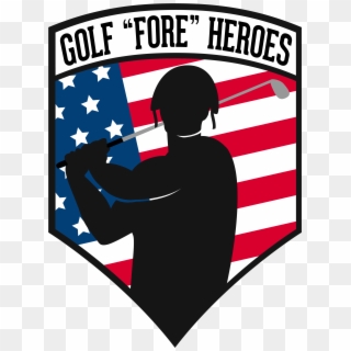 4th Annual Golf “fore” Heroes - Illustration Clipart