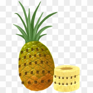 Picture Freeuse Stock Pineapple Cartoon Clip Art Transprent - Pineapple - Png Download