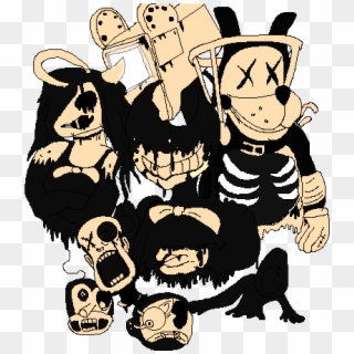 Bendy And The Ink Machine - Cartoon Clipart