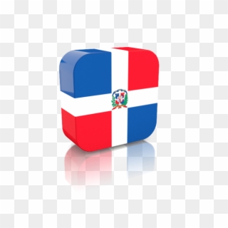 Illustration Of Flag Of Dominican Republic - Dominican Republic Flag Clipart