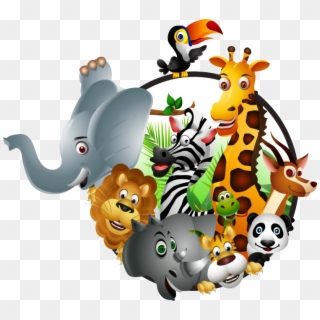 Safari Png - Wildlife Cartoon Clipart