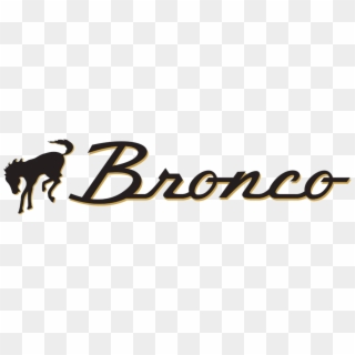 Ford Bronco Logo - Ford Bronco Logo Png Clipart