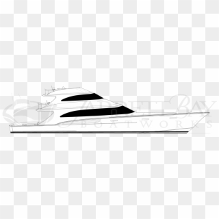 1200 X 373 2 - Luxury Yacht Clipart