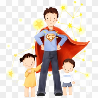 Father And Son Png - Father Son And Daughter Png Clipart